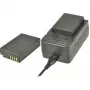 2-POWER nabíjačka a kombinovaná batéria do fotoaparátu pre Canon LP-E17