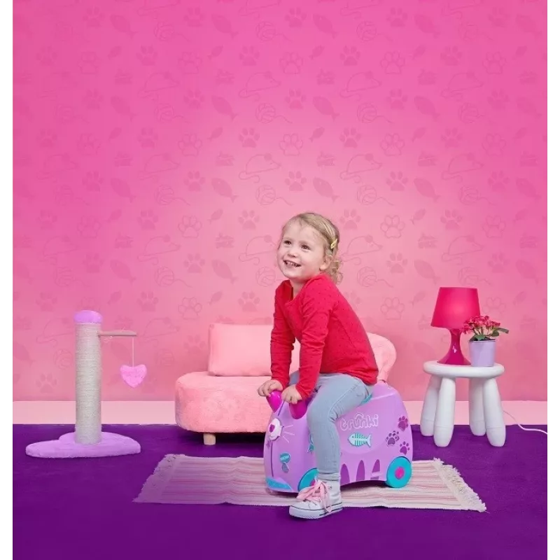 Trunki mačiatko Cassie TRU-0322 jazdný kufrík 18L