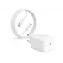 2-POWER 65W GaN USB-C nabíjačka + 2M 100W USB-C kábel