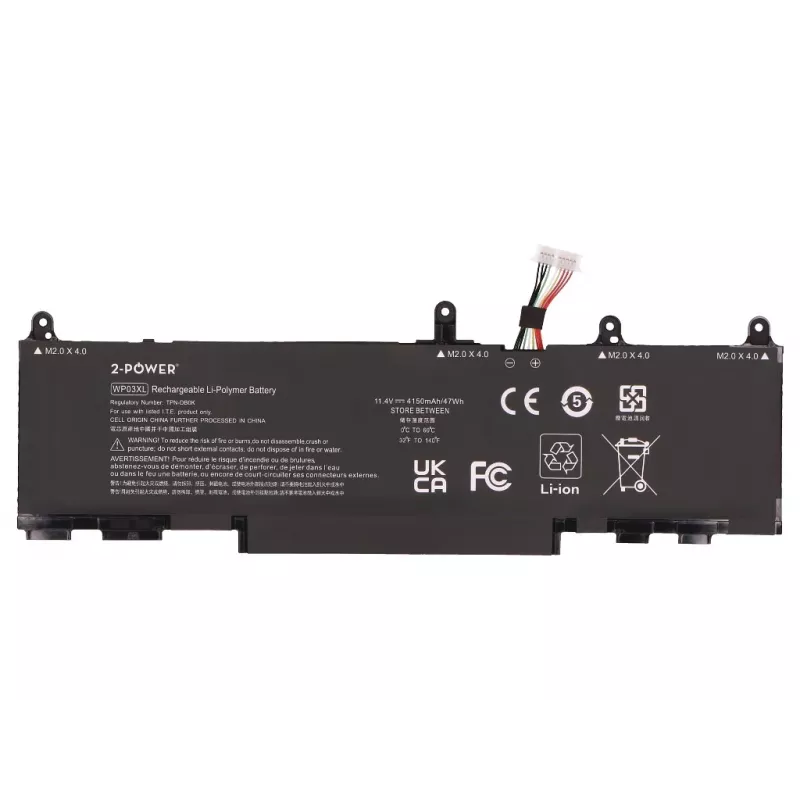2-Power hlavný batériový balík HP Elitebook 830 G9 - 47 mAh
