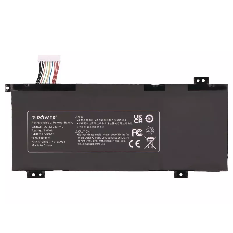2-POWER Medion Erazer X15803 hlavná batéria – batéria – 3 400 mAh