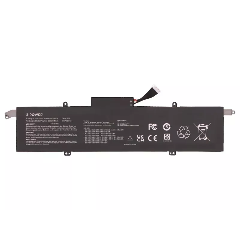 2-Power hlavná batéria pre Asus ROG Zephyrus G14 GA401QEC – 56 Wh