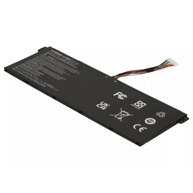2-Power Main Battery Pack - 3400 mAh - 11,1V - Li-ion - čierna - pre Dell Latitude E7440/E7450