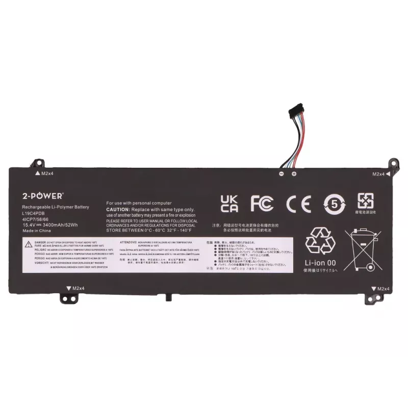 2-Power hlavná batéria pre Lenovo ThinkBook 14 G3 ITL 21A3 – 46 Wh Li-Ion