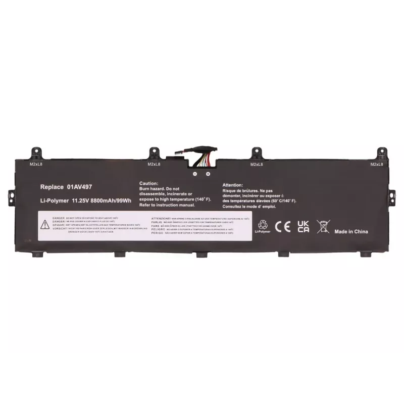 2-Power hlavná batéria pre Lenovo ThinkPad P72 20MB – 99 Wh