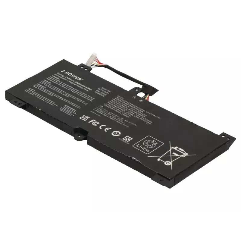 2-Power Main Battery Pack - batéria do notebooku - 52 Wh - 11,1 V - 4700 mAh - 6 článkov - čierna
