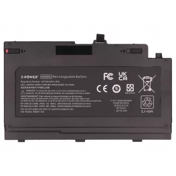 2-Power hlavná batéria pre HP ZBook 17 G4 Mobile Workstation - 95 Wh, 11,55 V, 6-článková Li-Ion