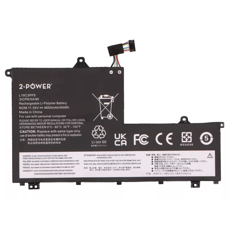 2-Power hlavná batéria pre Lenovo ThinkPad 15-IIL 20SM - 53 mAh