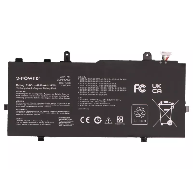 2-POWER hlavná batéria 7,6 V 4900 mAh pre Asus VivoBook Flip TP401N