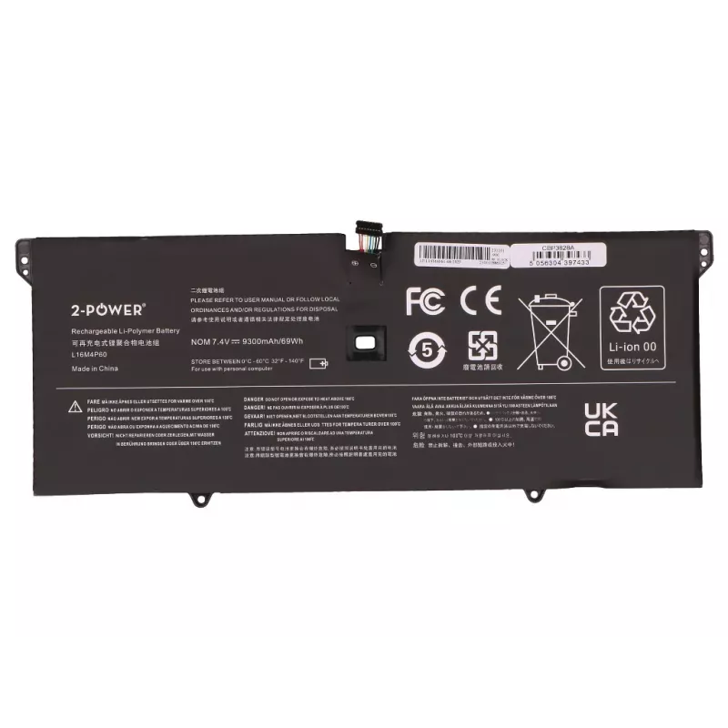 2-Power Main Battery Pack pre Lenovo Yoga 920-13IKB - 69 Wh
