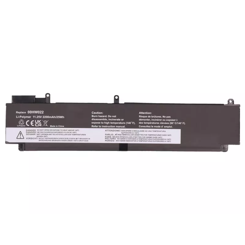 2-Power hlavná batéria pre Lenovo ThinkPad T460s T470s - 2200 mAh