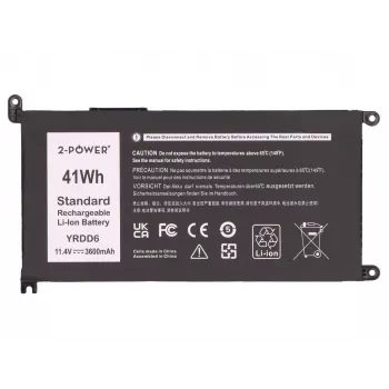 2-Power hlavná batéria pre Dell Inspiron 3579 - 41 Wh, 11,4 V, 3-článková Li-Ion