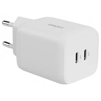 2-Power 65W nástenná nabíjačka PD GaN 2 x USB-C