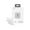 2-Power 65W nástenná nabíjačka PD GaN 2 x USB-C