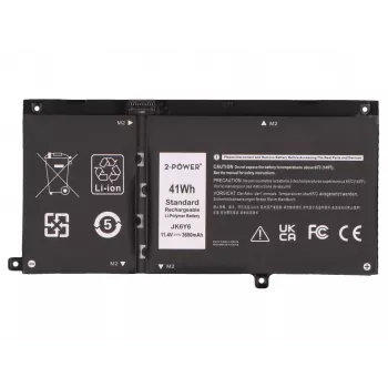 2-Power hlavná batéria pre Dell Vostro 5502 - 11,4 V 3600 mAh