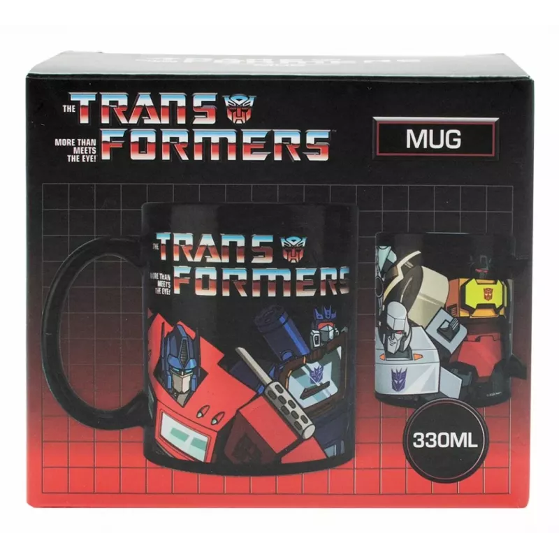 Thumbs Up! hrnček - Transformers hrnček s meniacou sa farbou 300 ml