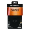 DURACELL 1m USB-A na Lightning kábel biely MFi certifikovaný
