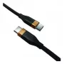 2-Power 2m USB-C na USB-C kábel 60W PD rýchle nabíjanie a synchronizácia dát - čierny