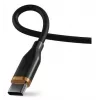 2-Power 2m USB-C na USB-C 100W silikónový kábel čierny