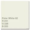 COLORAMA POLAR WHITE bezšvový papierový podkladový kotúč 1,35 x 11 m