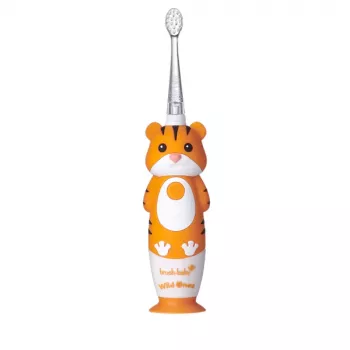 BRUSH BABY Wild Ones sonická zubná kefka pre deti 0-10 rokov tiger