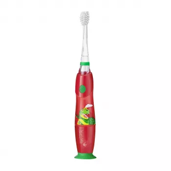 BRUSH BABY Kidz Sonic elektrická zubná kefka pre deti od 3 rokov - dizajn dinosaurus