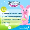 Brush Baby Bobbie Bunny hryzadlo - ružovočervená
