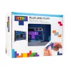 FIZZ CREATIONS Retro Arcade Tetris Konzola plug and play s bezdrôtovým ovládačom