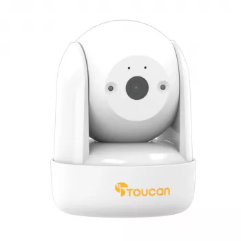 Toucan SEEK Indoor Pan & Tilt kamera - napájaná zo siete, bez batérie, biela