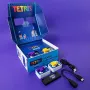 FIZZ CREATIONS Tetris Duel retro arkádová konzola pre dvoch hráčov s 2 káblovými gamepadmi Plug & Play