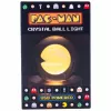 FIZZ CREATIONS Pac-Man krištáľová guľa LED svetlo USB retro dekorácia 8cm