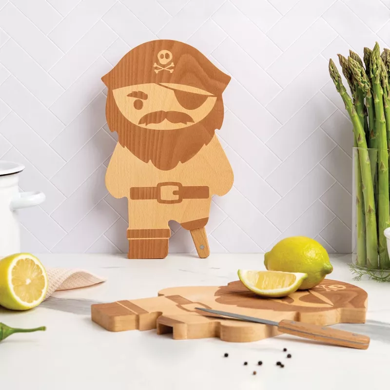 OTOTO Pirate Board doska na krájanie & sada nožov