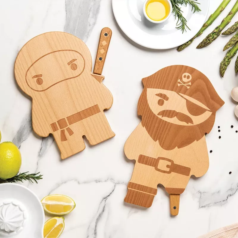 OTOTO Pirate Board doska na krájanie & sada nožov