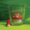 OTOTO Enchan-Tea čajové vajíčko - dizajn čarodejníka silikónové sitko na sypaný čaj