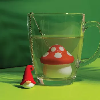 OTOTO Enchan-Tea čajové vajíčko - dizajn čarodejníka silikónové sitko na sypaný čaj