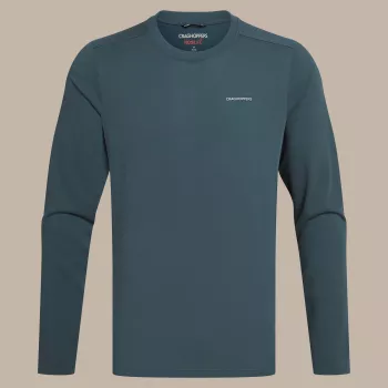 Craghoppers NosiLife Abel LS tričko - Blue Stone, veľkosť L