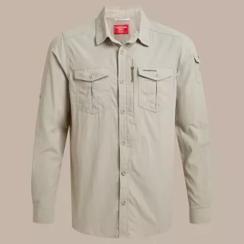 Craghoppers NosiLife Adventure LS košeľa III - Parchment - XL