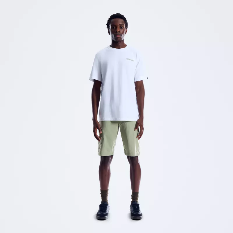 Berghaus Navigator 2.0 Short pánske turistické šortky - Wisdom, veľkosť L