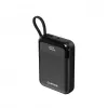 Canyon OnPower 104 10000 mAh Power Bank s USB-C a Lightning káblom čierna