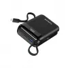 Canyon OnPower 204 20000 mAh Powerbank s USB-C a Lightning káblami, čierna