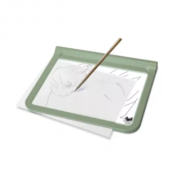 Kidywolf Light Tablet A4 LED kresliaci tablet s 8 farbami, 4 režimy, USB-C, biela