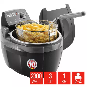 Fritel Turbo SF 4209 fritéza 3L 2,3kW nerez/čierna