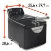FRITEL fritéza Turbo SF 3 litre nerez