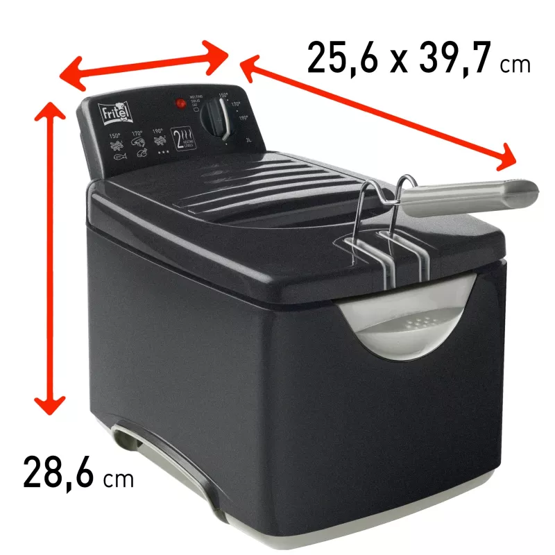 FRITEL fritéza Turbo SF 3 litre nerez