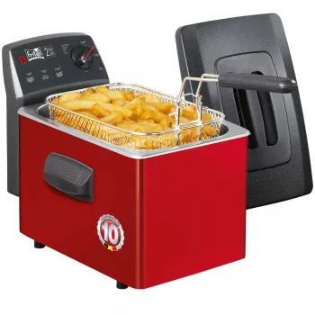 FRITEL TURBO SF fritéza 3L 2200W čierna/červená/sivá