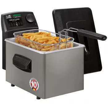 FRITEL FryTastic fritéza 3L 2,3kW antracit/strieborná