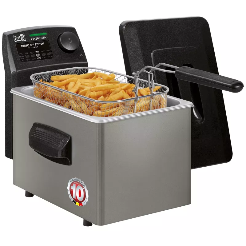FRITEL FryTastic fritéza 3 L 2,3 kW antracitová/strieborná