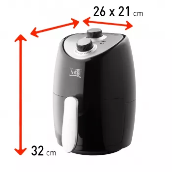 FRITEL Starter My SnackTastic 4202 airfryer 1 kW strieborná/čierna