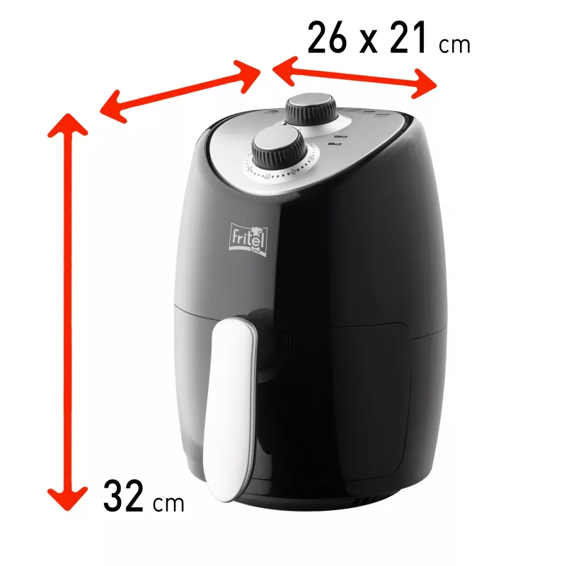 FRITEL Starter My SnackTastic 4202 airfryer 1 kW strieborná/čierna