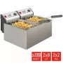 FRITEL profesionálna fritéza 16 litrov 6,6 kW nerezová oceľ